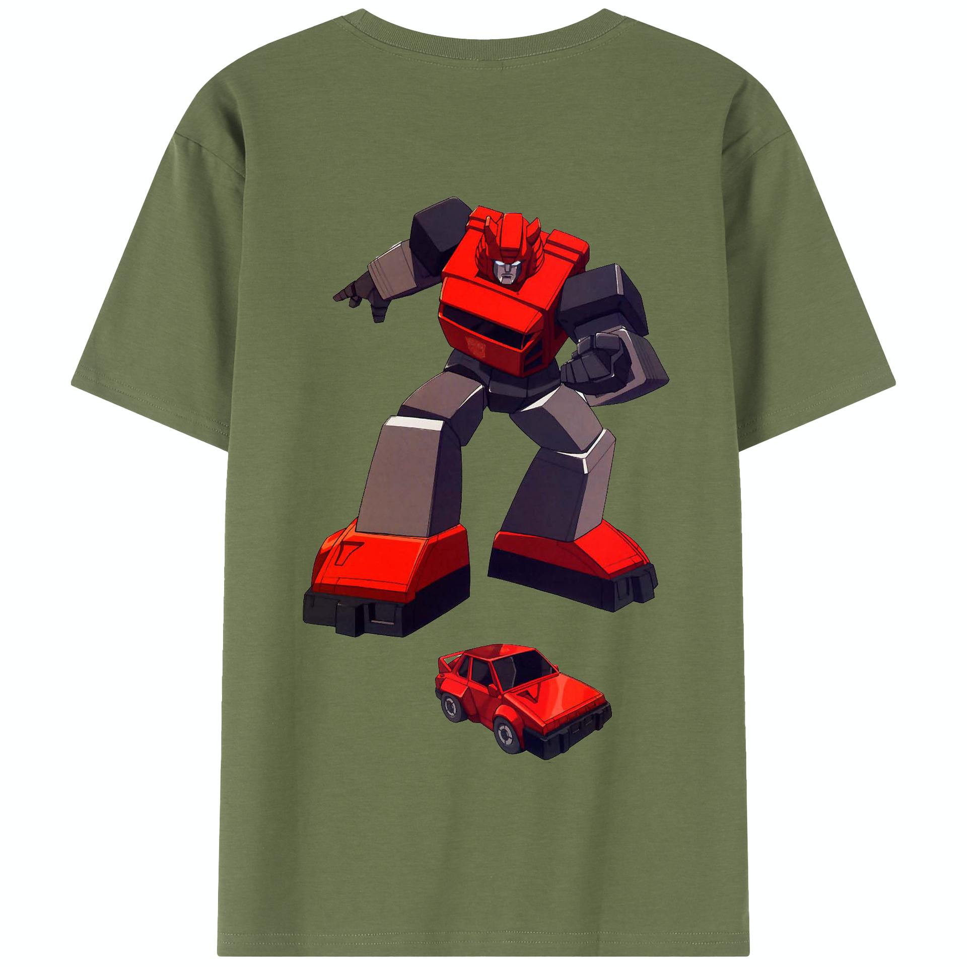 （画像用）  綿100％半袖Tシャツ（背面プリント）